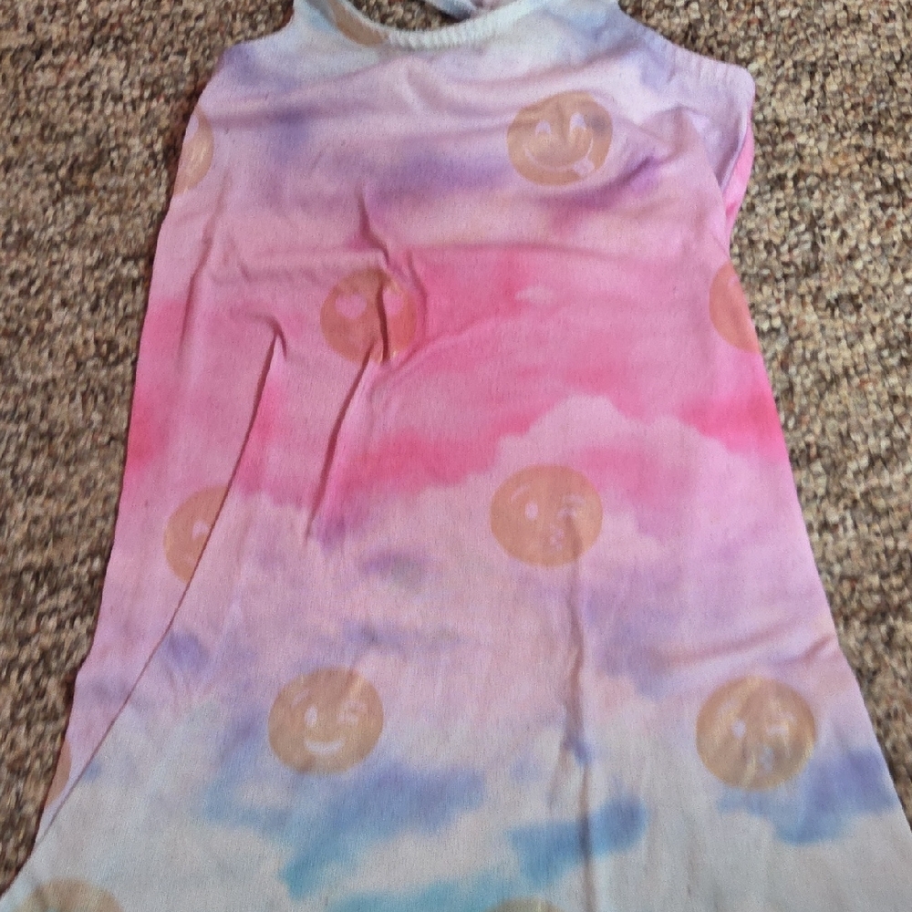 The Children's Place Pink and Purple Tie-Dye Nightgown